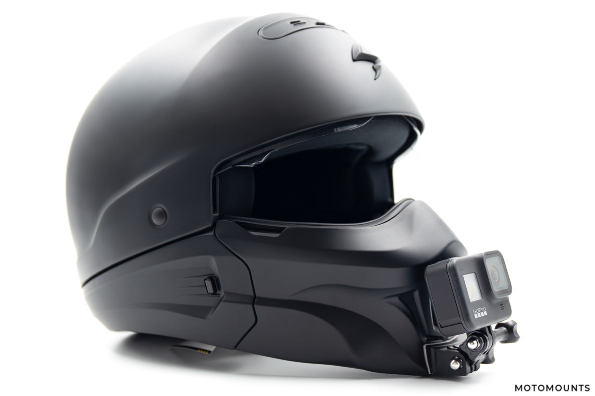 mounting gopro to scorpion helmet Scorpion EXO-Combat EVO Mount – Motomounts