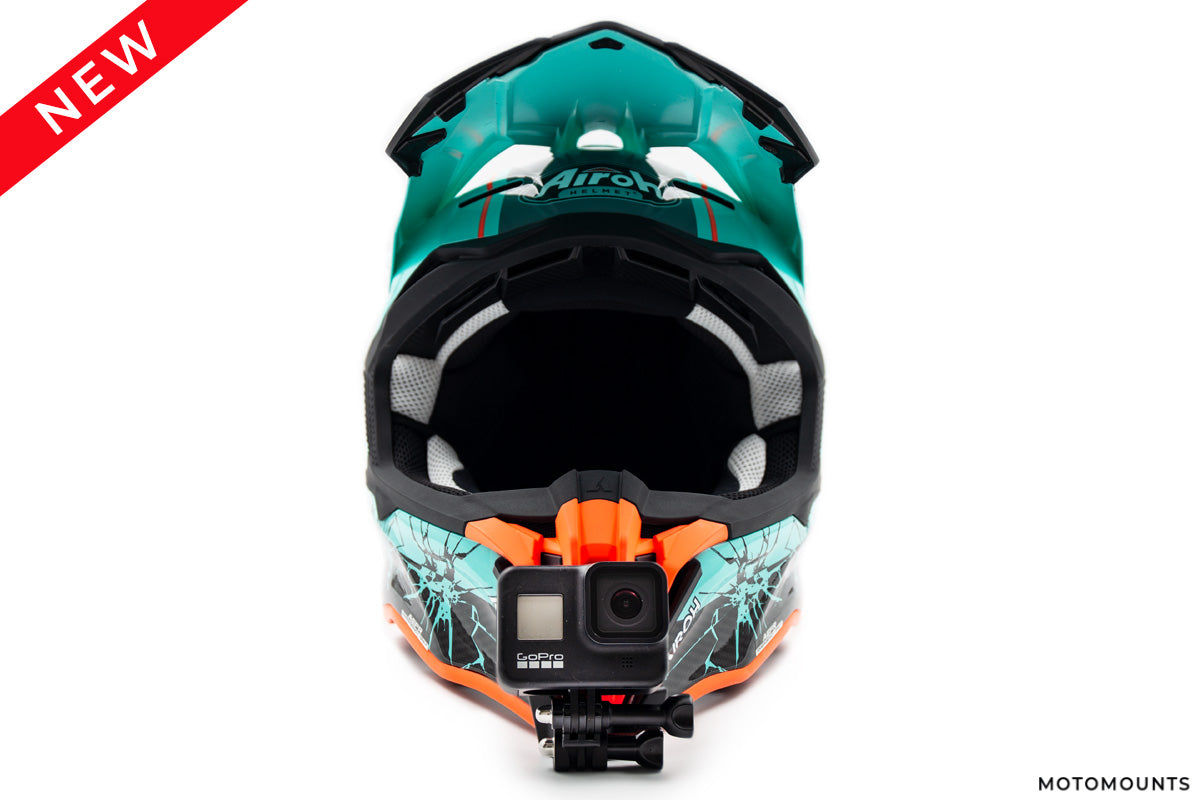 Airoh Strycker camera mount GoPro chin mount
