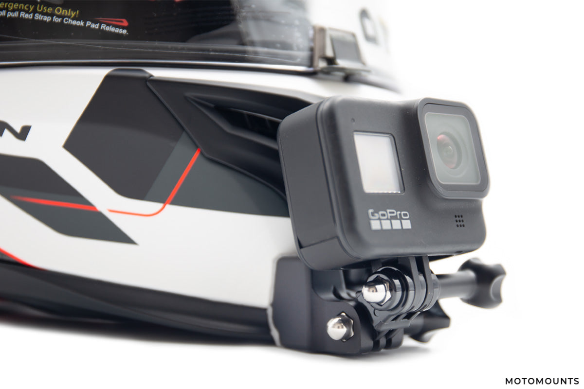 Scorpion EXO-520 helmet mount for GoPro Chin mount