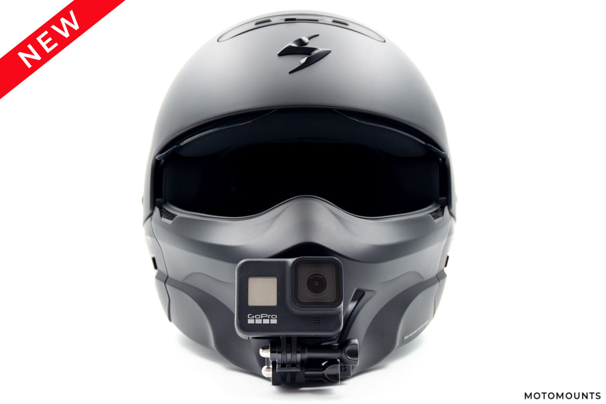 Scorpion EXO-Combat EVO GoPro Chin mount Motomounts