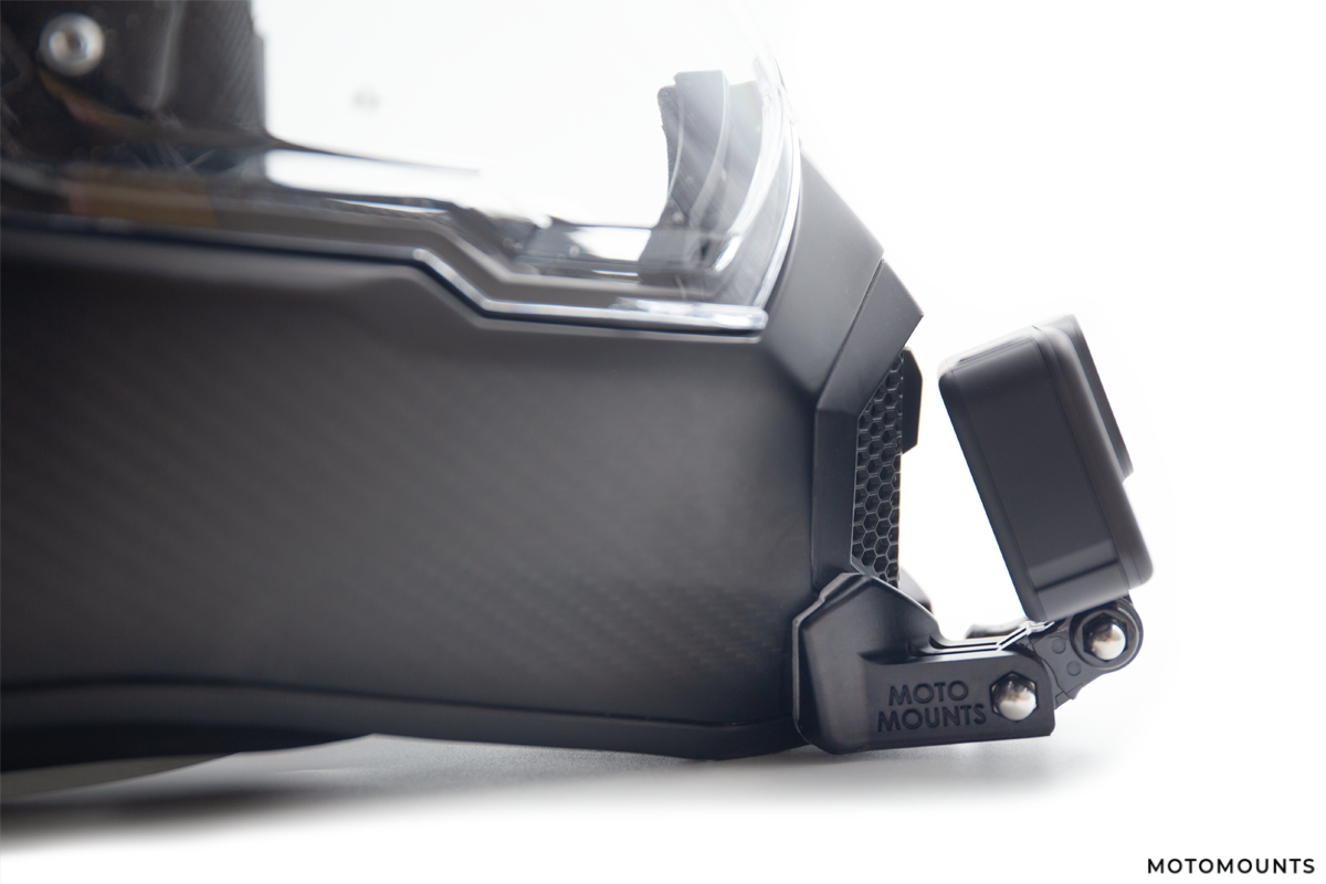 AGV AX9 GoPro camera chin mount