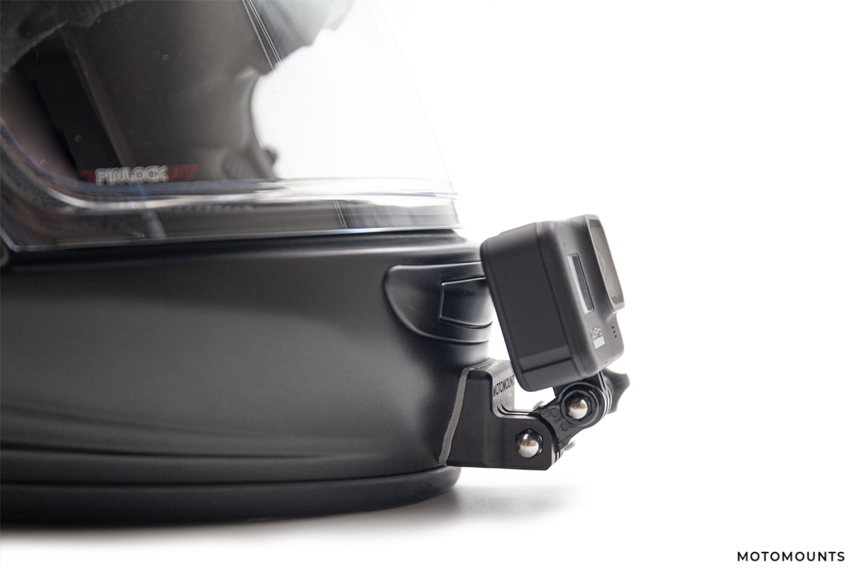 Arai Axces GoPro camera chin mount