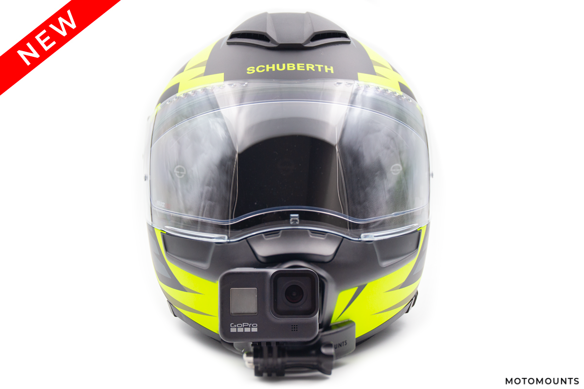 Schuberth E1 GoPro helmet camera chin mount