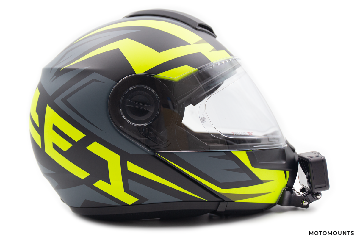 Schuberth E1 GoPro helmet camera chin mount